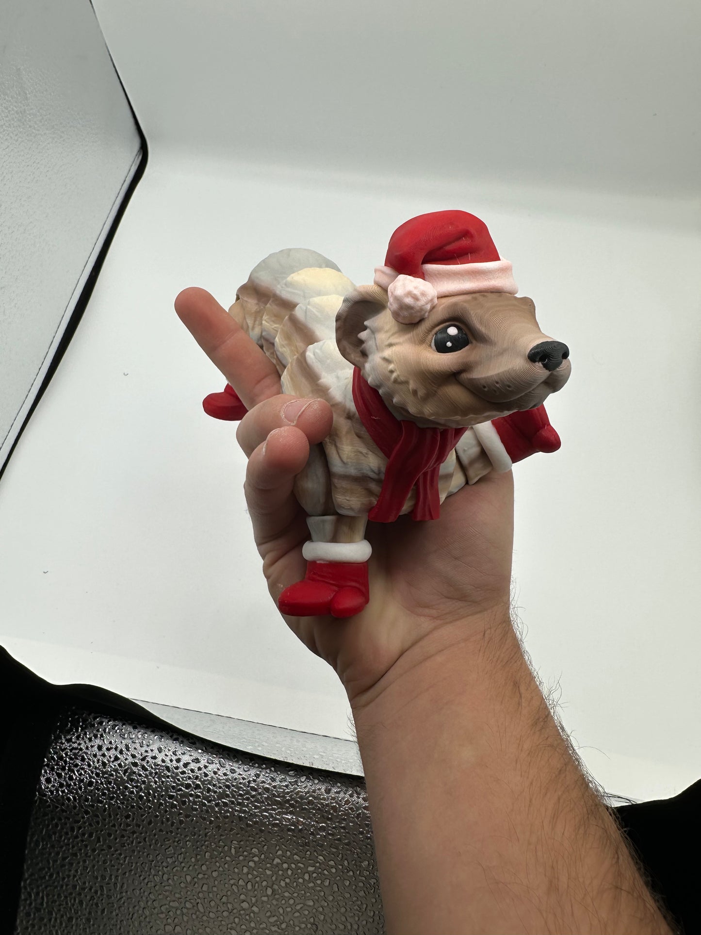 Christmas Ferrets (articulating)